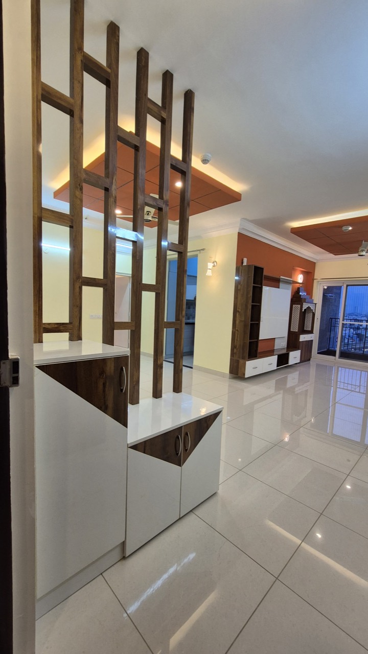 Sattva Opus living and partition detail